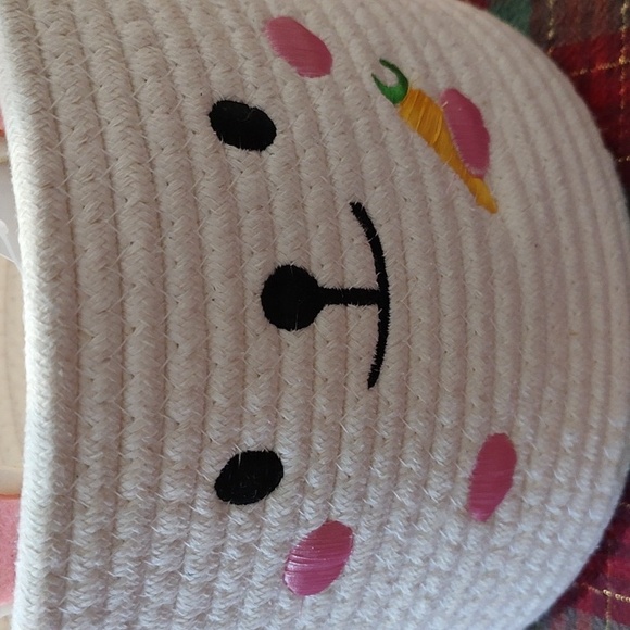 NWT Woven Easter Basket/Bin - Picture 3 of 3